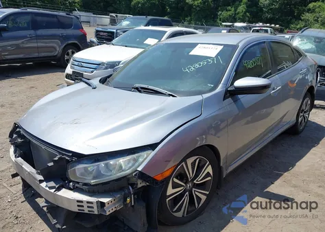 2017 Honda Civic Lx из США, поврежденный, VIN 19XFC2F56HE062506